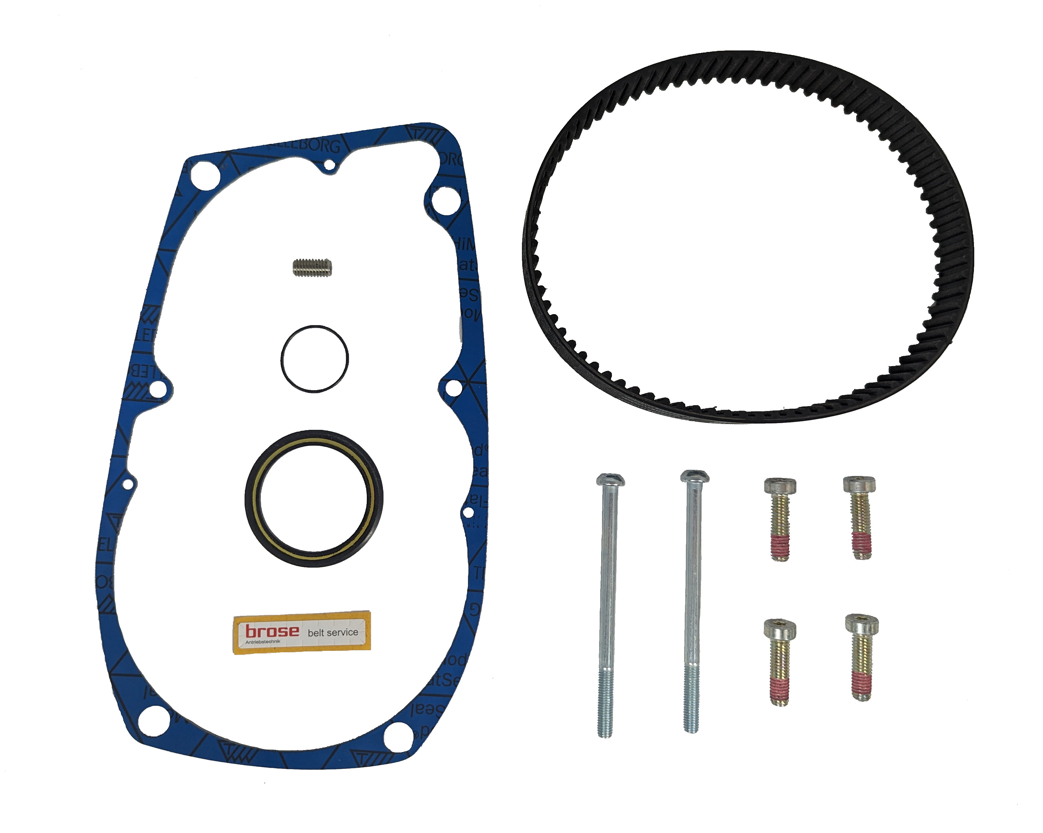 BROSE Riementausch Kit Gen.1,  ALU Gehäuse