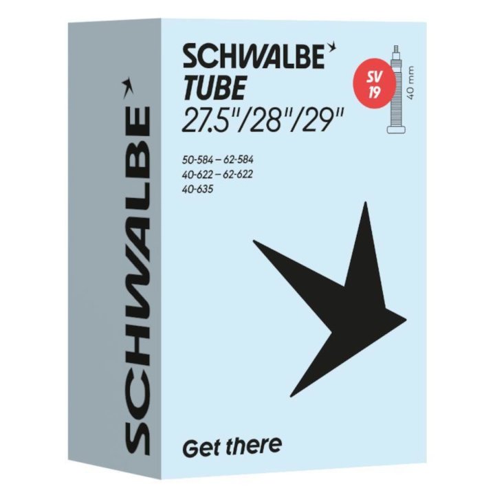 SCHWALBE Schlauch 27,5"/28"/29" SV19 40mm