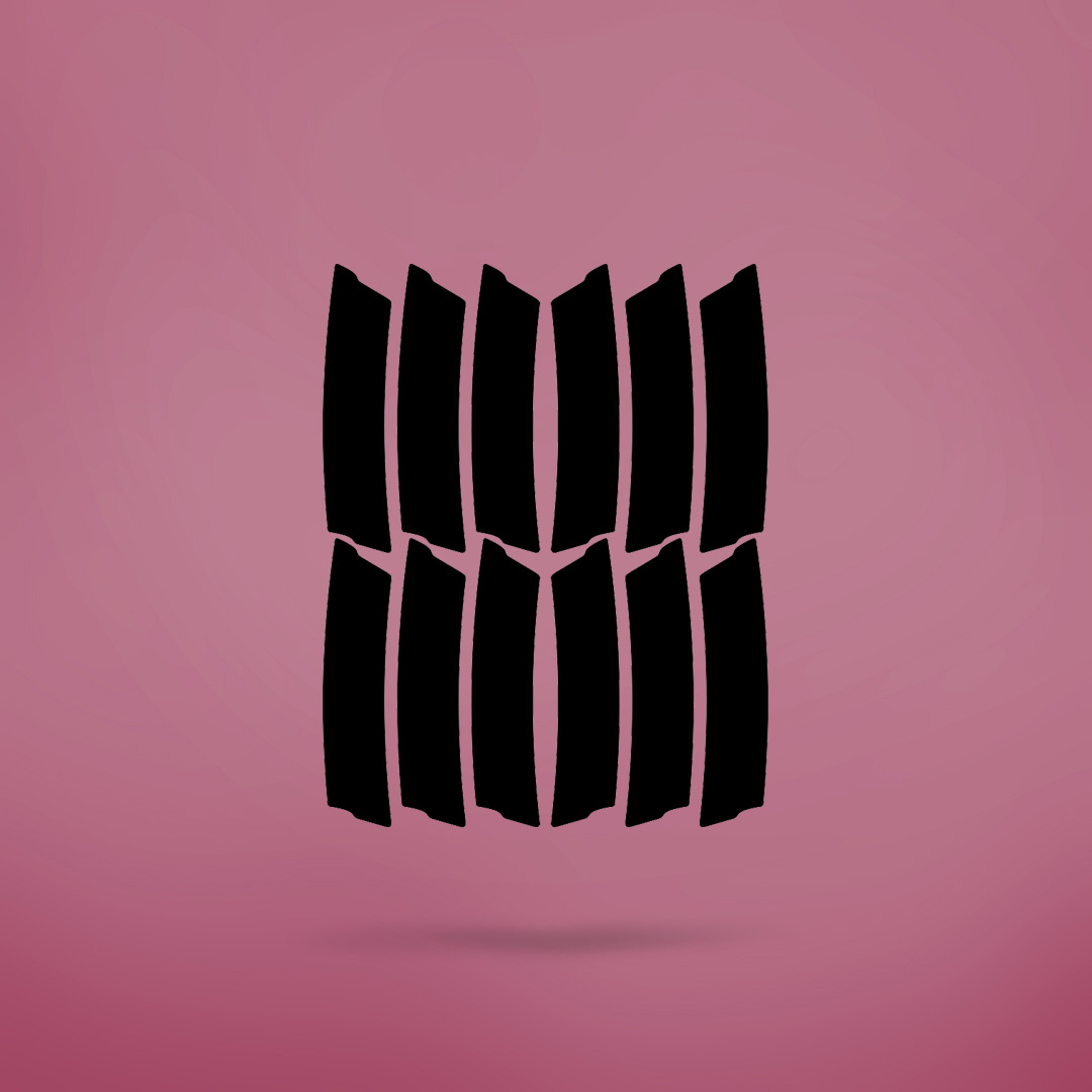 UNLEAZHED Schutzfolie Lightning Bike Reflection