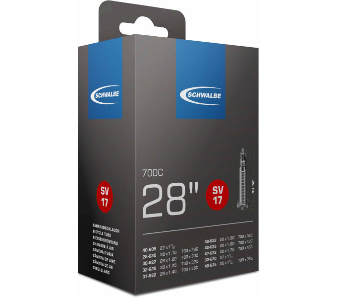 SCHWALBE Schlauch 28" SV17 40mm SCHWALBE Schlauch 28" SV17 40mm
