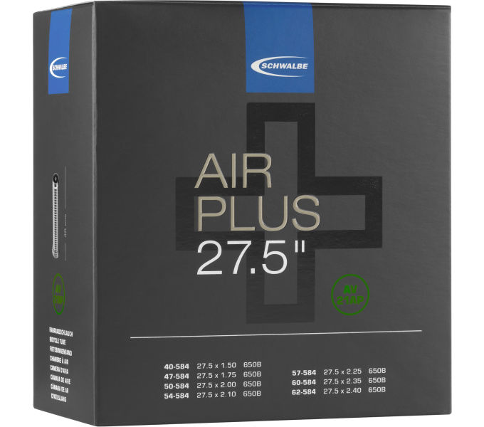 SCHWALBE Schlauch Air Plus 27.5" AV21AP 40mm SCHWALBE Schlauch Air Plus 27.5" AV21AP 40mm