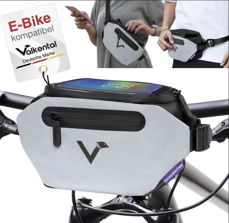VALKENTAL Lenkertasche 3 in1 City Bag VALKENTAL Lenkertasche 3 in1 City Bag