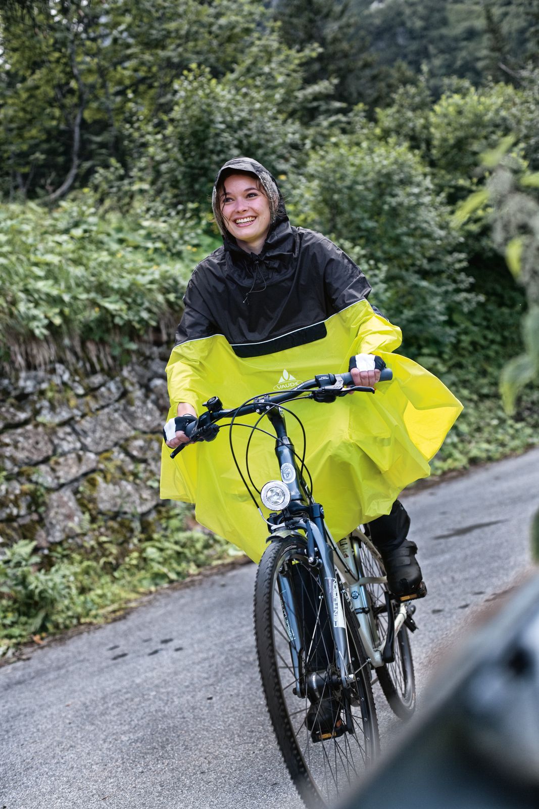 VAUDE Poncho Covero II L indian red