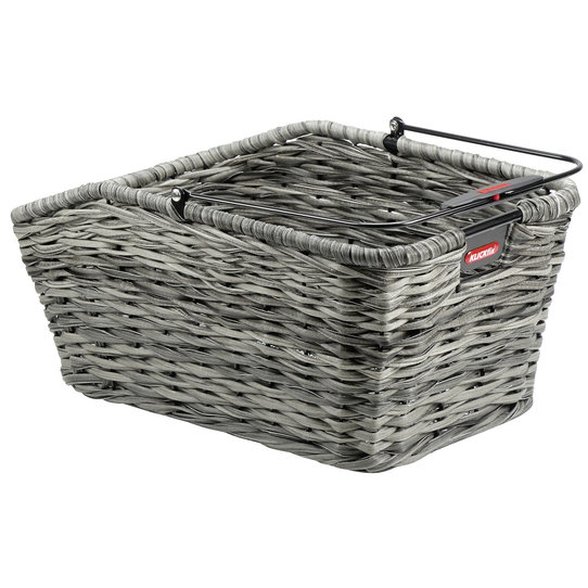 KLICKFIX Hinterradkorb Structura GT schilf- grau