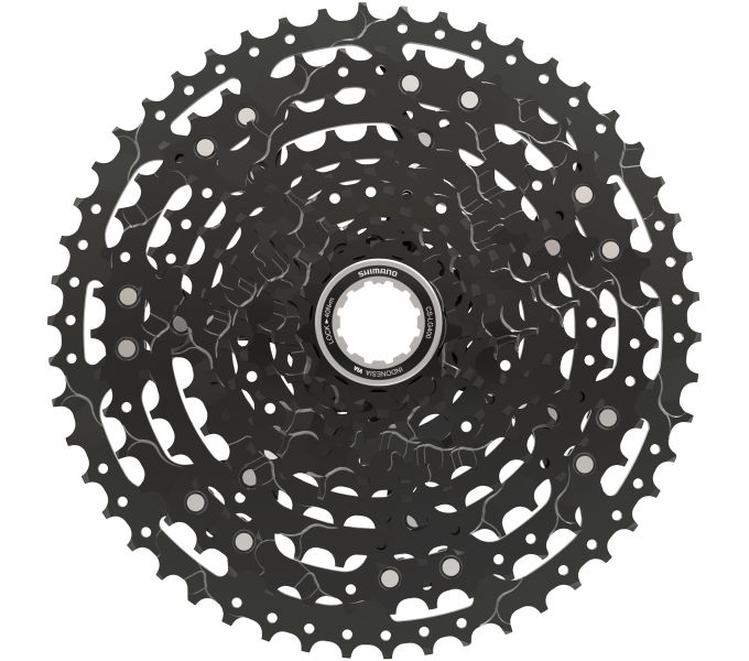 SHIMANO Kassette Cues CS-LG400 11-fach 11-50 Zähne